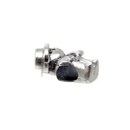 Charm icono abalorio plata Ley 925m unisex gitano flamenco 16 mm. Mac