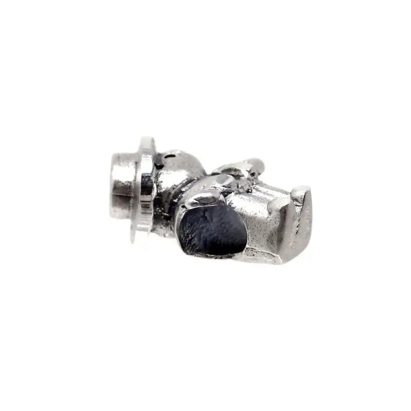 Charm icono abalorio plata Ley 925m unisex gitano flamenco 16 mm. Mac