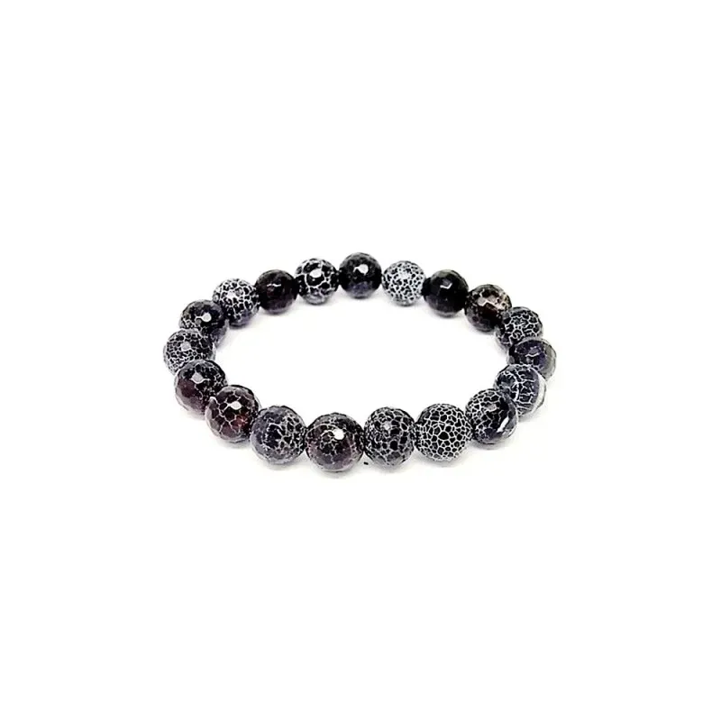 Pulsera piedra matrix elástica [AB1336]