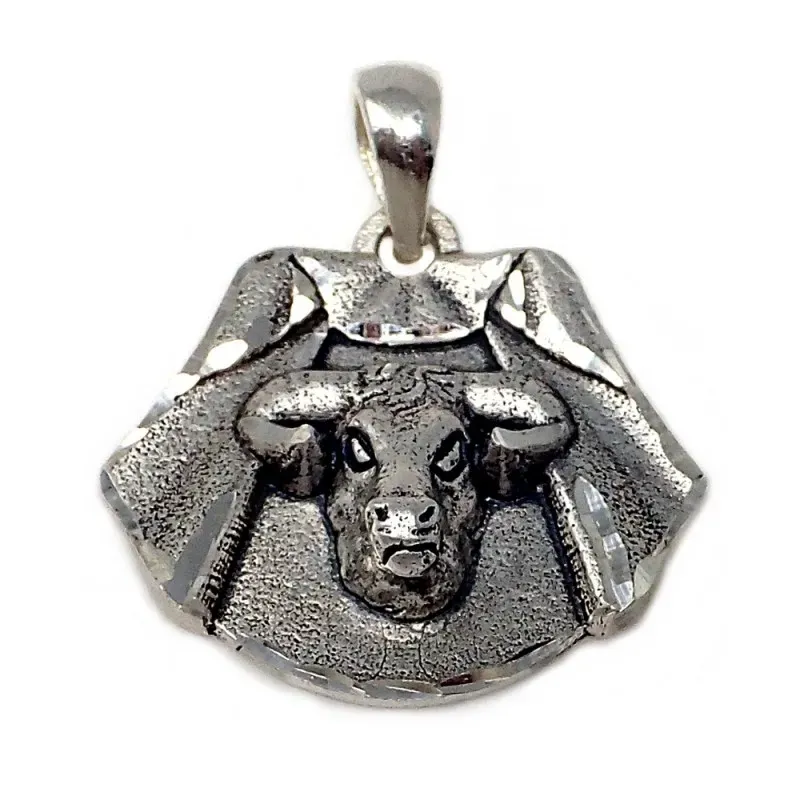 Colgante plata Ley 925m capote torero [AB4906]