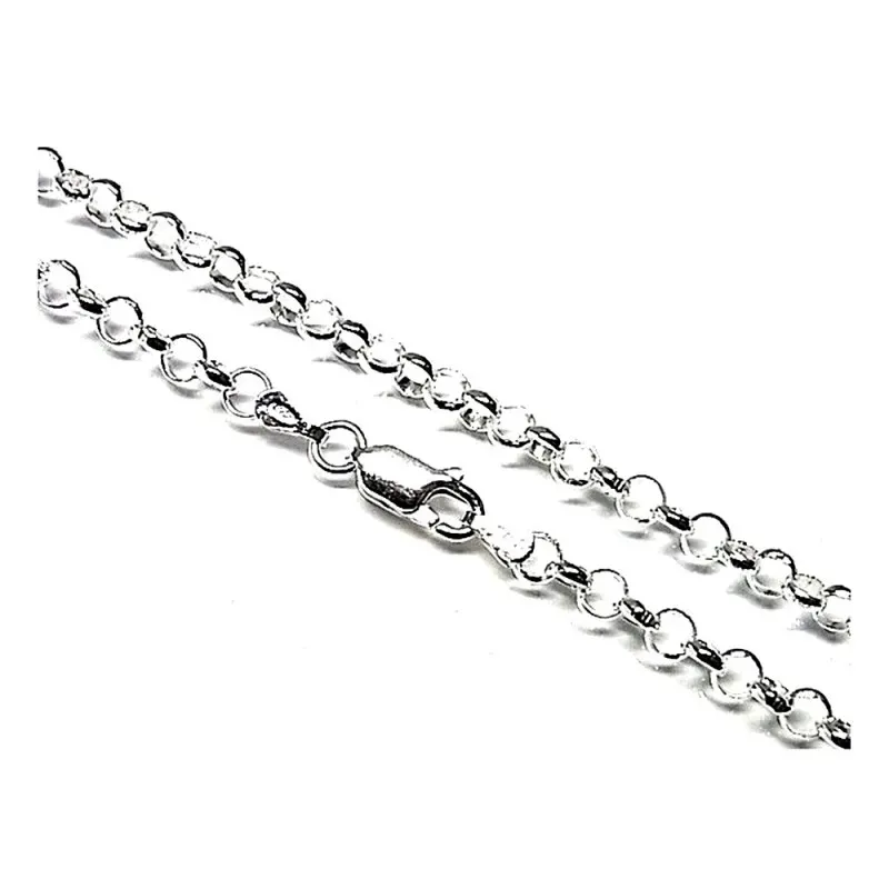Cadena plata ley 925m 45cm. rolo 0.55mm. [AB0387]