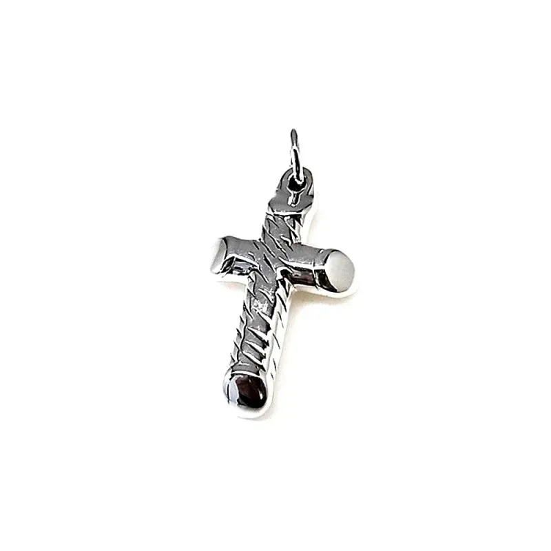 Cruz plata Ley 925m electroforming 28mm. [AB1732]