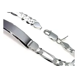 Esclava plata ley 925m alternada 3x1 [AB0515GR]