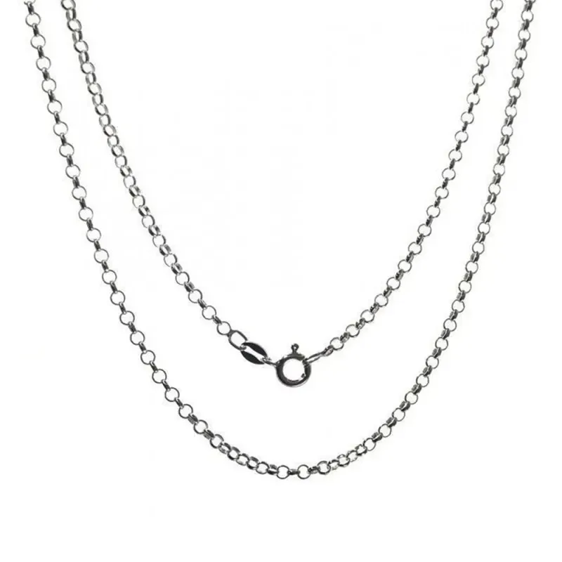 Cadena plata ley 925m 40cm. rolo hilo 0.35mm. [AB2560]