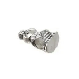 Charm icono abalorio plata Ley 925m unisex gitana flamenca 16 mm. Mac
