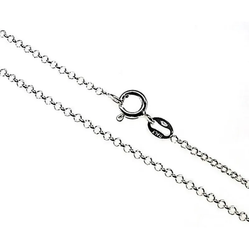 Cadena plata Ley 925m 40cm. rolo [AB6079]