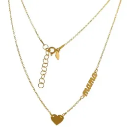 Gargantilla plata Ley 925m chapada oro cadena forzada 43.5cm. motivo