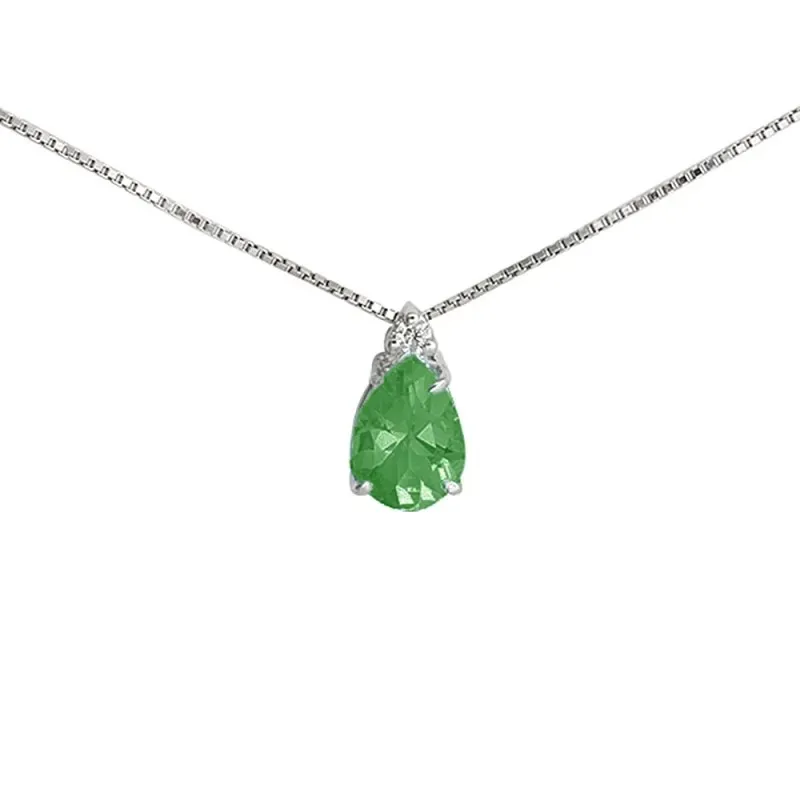 Gargantilla oro blanco 18k colección Praga diamante brillante 0.03ct.