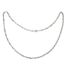 Cadena plata ley 925m 45cm. singapur 0.35mm. [AB0388]