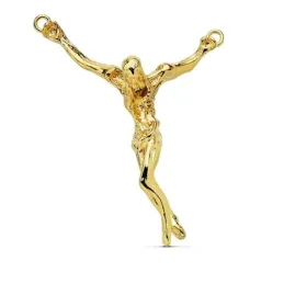 Colgante Figura Cristo Dalí oro 18k 41x33mm. [AB2332]