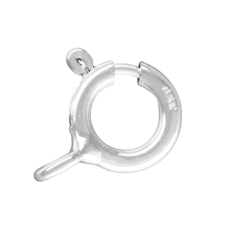 Fornitura plata Ley 925m cierre reasa 7mm. pack 3 unidades unisex