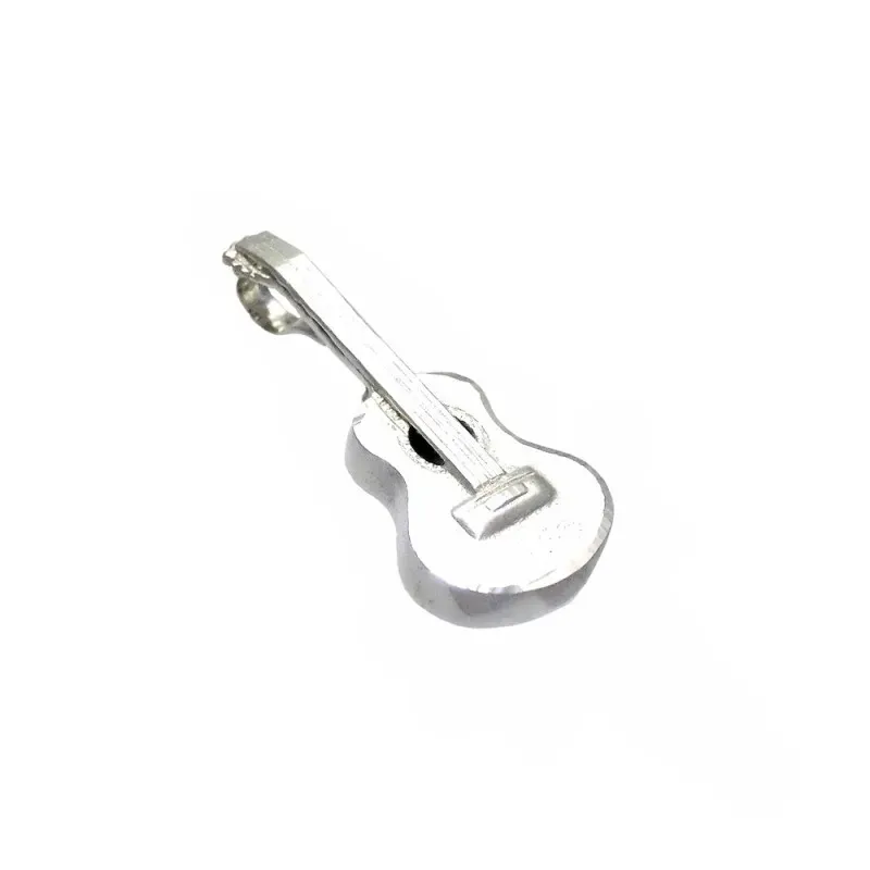 Colgante plata ley 925m guitarra española 32mm. [AB0498]