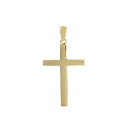 Cruz Oro Amarillo 18k modelo Cruces Medida: 23x15x4mm.