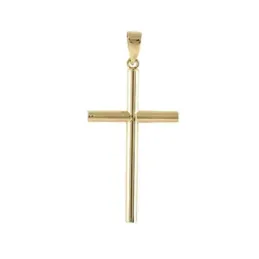 Cruz Oro Amarillo 18k modelo Cruces Medida: 19x17x2mm.