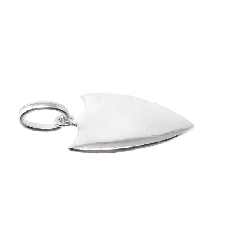 Sevilla FC escudo plata Ley 925m colgante macizo unisex 21 mm.