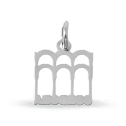 Arcos de la Mezquita de Córdoba Colgante en Plata de Ley 925m con 14