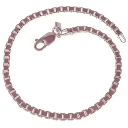 Pulsera en Plata de Ley para hombre con 22 mm. cadena veneciana maciz