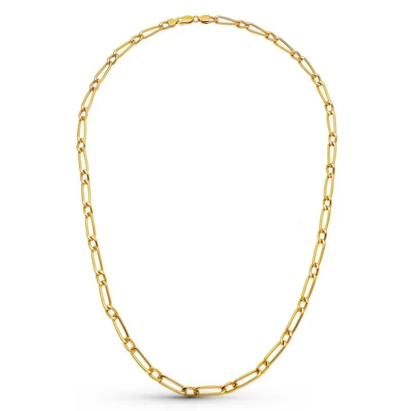 Cadena oro 18k cartier hueca 50 cm. 4,5 mm 11.50 grs. [9541]