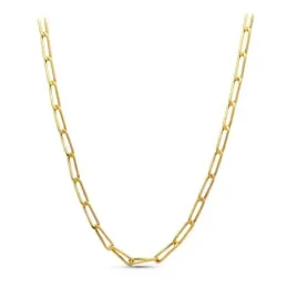 Cadena oro 18k hueca bilbao 50 cm. 4 mm. 8.25 grs. [9573]