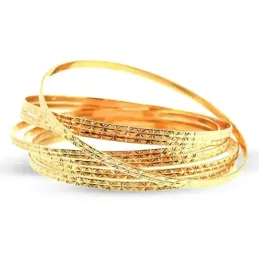 Pulser oro 18k semanario aro labrado [41]