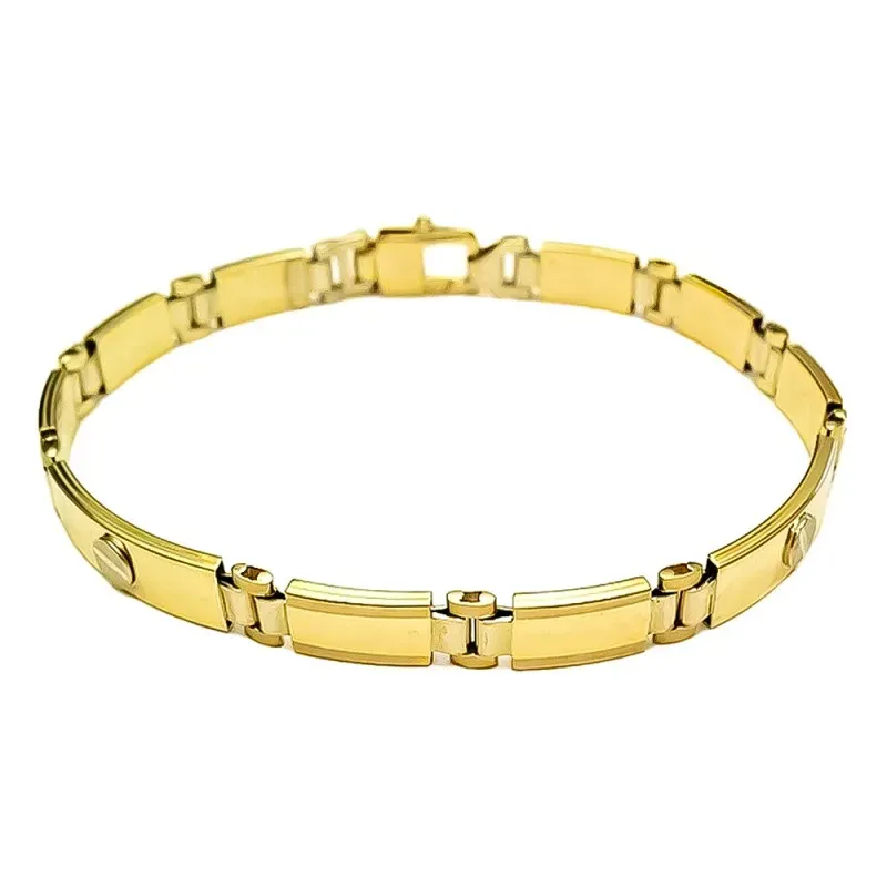 Pulsera cadena oro 18k [56]