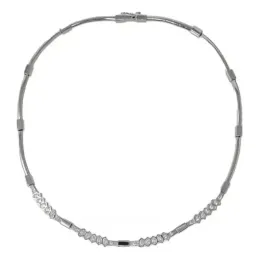 Gargantilla oro blanco 18k [580]