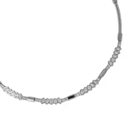 Gargantilla oro blanco 18k [580]