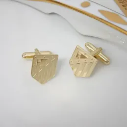 Atlético de Madrid Gemelos Plata Ley 925m chapado oro hombre 18 mm. e