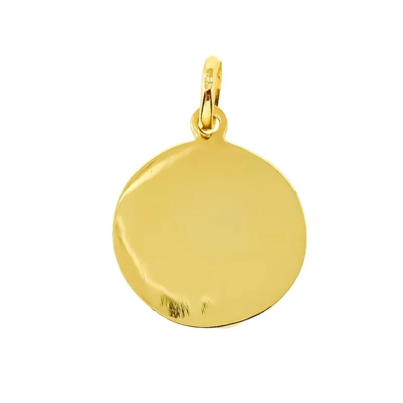 Nuestra Señora de la Soledad Badajoz Medalla en Oro de 18k 21 mm.. G
