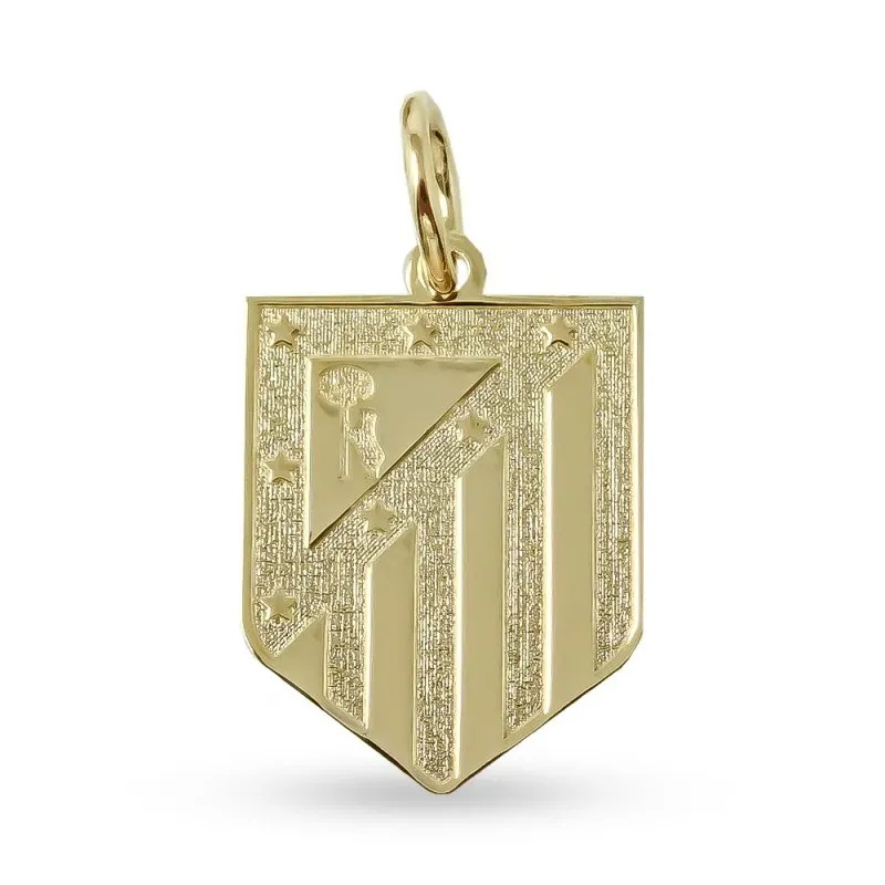 Atlético de Madrid Colgante 18 mm. Plata Ley 925m macizo chapado en
