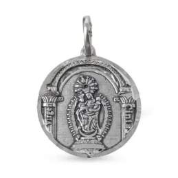 Virgen de la Cinta Patrona Huelva Medalla Plata Ley 925m maciza 20 mm