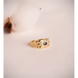 Sortija oro 18k panter circonitas [AA2674]