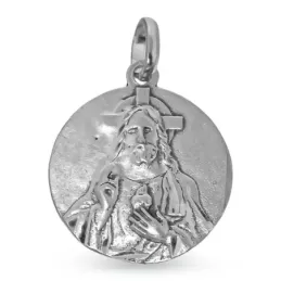 Escapulario Sagrado Corazón de Jesús Virgen del Carmen Málaga Medalla