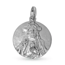 Escapulario Sagrado Corazón de Jesús Virgen del Carmen Málaga Medalla