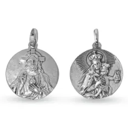 Escapulario Sagrado Corazón de Jesús Virgen del Carmen Málaga Medalla