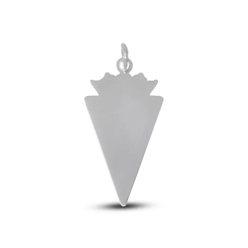 Córdoba Club de Fútbol Escudo Plata Ley 925m macizo 33 mm. brillo