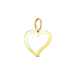Corazón Colgante en Oro de 18k con 14 mm. calado