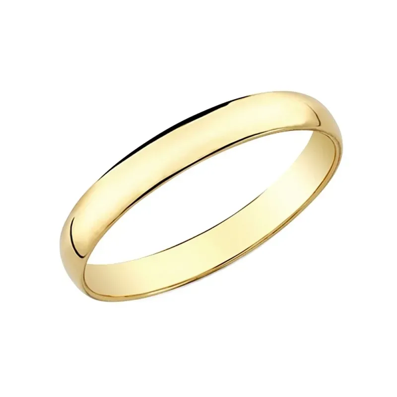 Alianza oro 18k lisa 3mm. [AA0083GR]