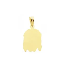 Cabeza rostro oro 18k Cristo Buena Muerte 19mm. [AA7391]