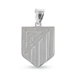 Atlético de Madrid Colgante Plata Ley 925m macizo 24 mm. escudo actua
