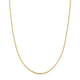 Cadena oro 18k maciza espiga 40 cm. 1 mm. 2.50 grs. [9568]