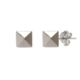 Pendientes en Plata de Ley 925m forma tachuela de 8 mm.