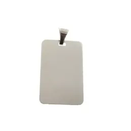 Colgante plata ley 925m 25mm. chapa lisa [AA7966]