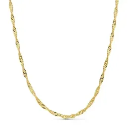 Cadena oro 18k maciza singapur 40 cm. 2,7 mm. 5.60 grs. [9527]
