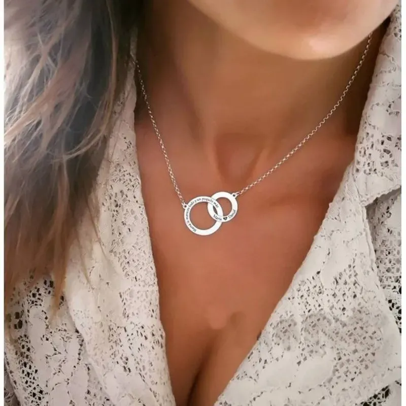 Gargantilla Personalizable en Plata Ley 925m con 42 cm. TE MERECES TO