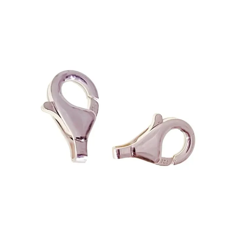 Fornitura plata Ley 925m mosquetón circular - 1 unidad [AB0817]
