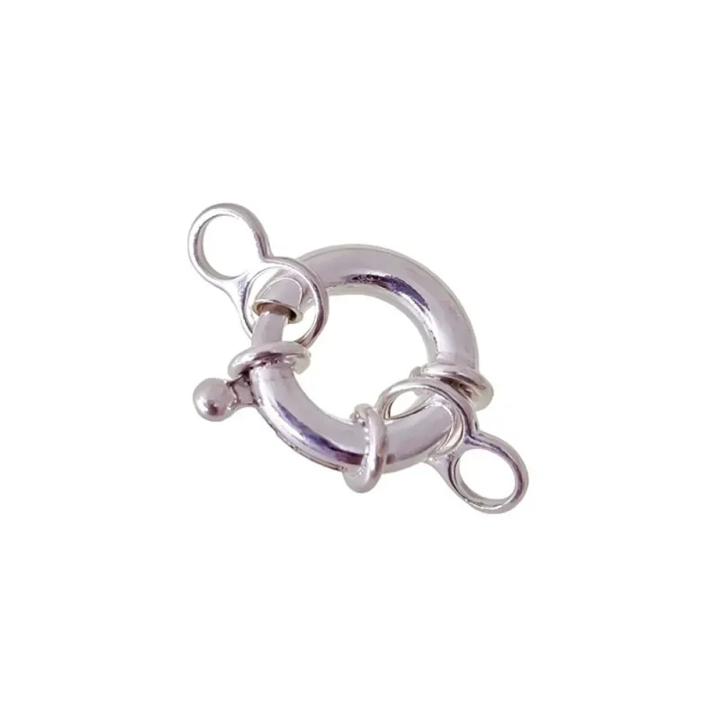 Fornitura plata Ley 925m reasa lisa marinera 14mm. - 1 unidad [AB0825]