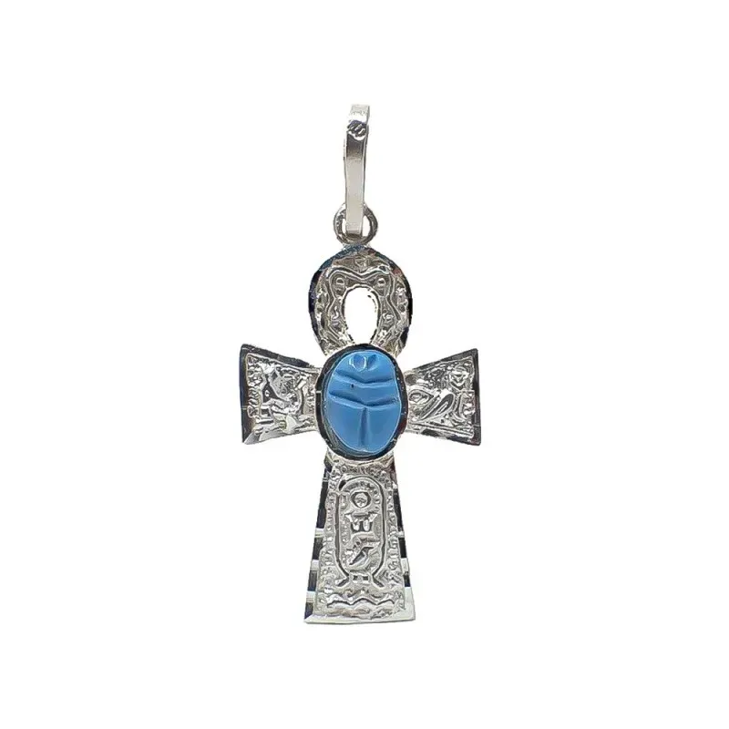 Cruz de la Vida Colgante en Plata de Ley 925m amuleto