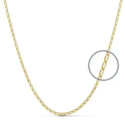 Cadena oro 9k bilbao 45cm. 1.5mm. 1.85gr. [AB2450]