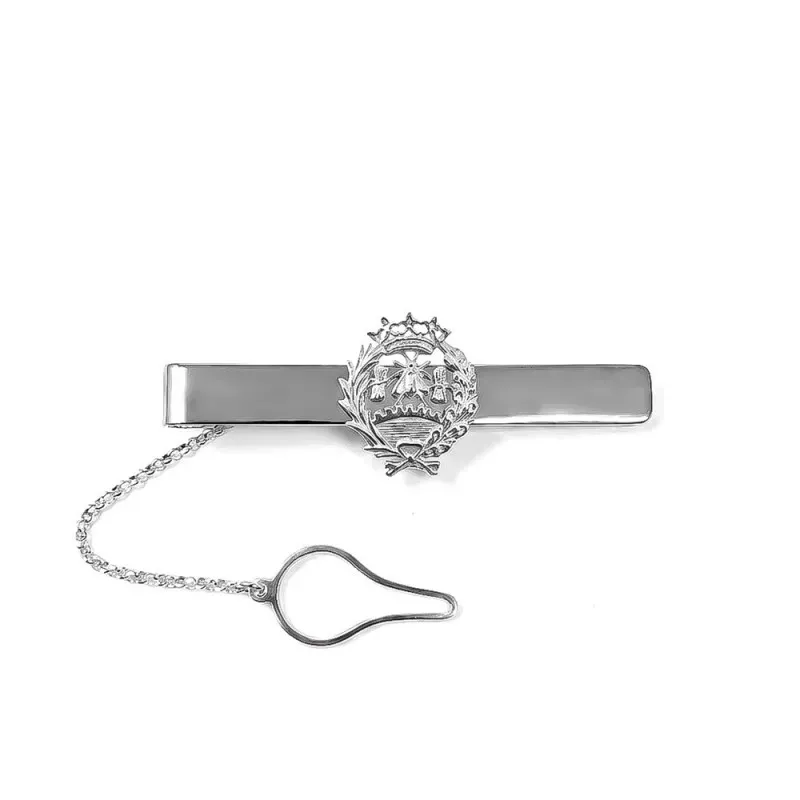Pisacorbatas con Insignia Profesional de Económicas escudo en Plata d